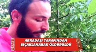 Arkadaşını sırtından vurarak öldürüp kaçtı