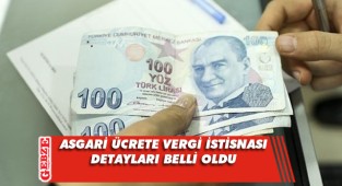 Asgari ücrete vergi istisnasının detayları belirlendi