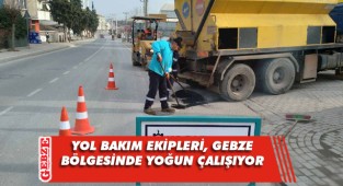 Bakım ekiplerinden, yollara acil müdahale