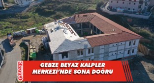 Beyaz Kalpler Merkezi, hızla ilerliyor