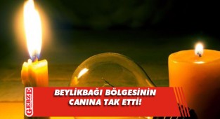 Beylikbağı bölgesindeki kesintiler tepki çekiyor 