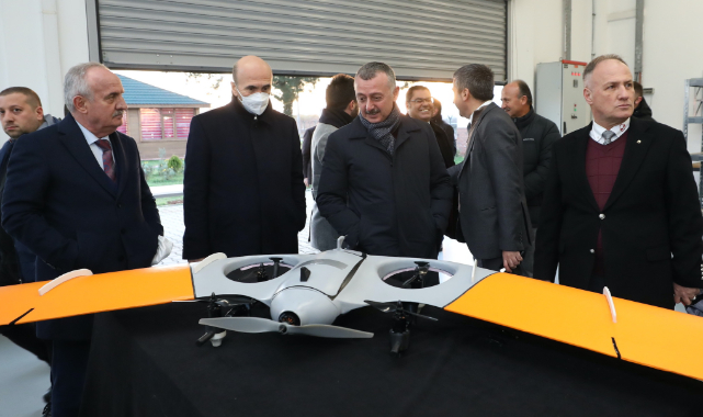 Büyükakın yeni nesil dronu yerinde gördü
