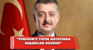 Büyükakın, Yenigün'ün yeni yaşını kutladı