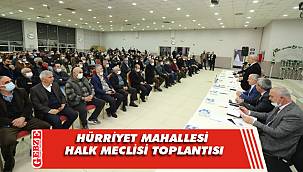 Büyükgöz Halk Meclisi’ni Hürriyet’te topladı
