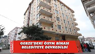  Büyükgöz ÖSYM binasını devraldı