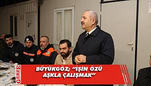 Büyükgöz, temizlik personelleriyle kahvaltıda buluştu