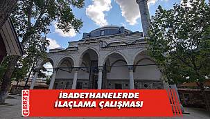 Büyükşehir ibadethaneleri ilaçlıyor