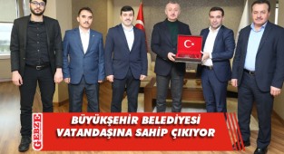 Büyükşehir vatandaşını yalnız bırakmıyor