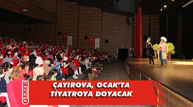 Çayırova’da 18 tiyatro oyunu sahnelenecek