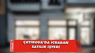 Çayırova'da 200 metrekare işyeri icradan satılık