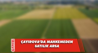 Çayırova'da 204 metrekare arsa mahkemeden satılık