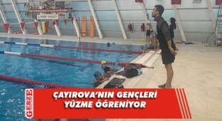 Çayırova'da yüzme bilmeyen kalmasın!