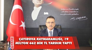 Çayırova Kaymakamlığı, 2021 rakamlarını açıkladı