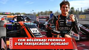 Cem Bölükbaşı Formula 2'de yarışacağını açıkladı!