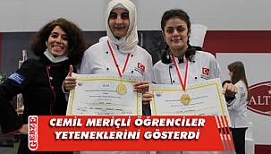 Cemil Meriç öğrencileri mutfakta da çok başarılı