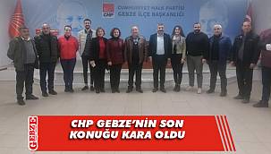 CHP Gebze, eski ilçe başkanlarını ağırlıyor