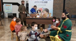 Çocuklar ara tatilde sanata doyacak