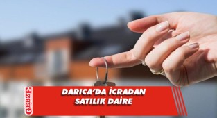 Darıca'da 2+1 63 metrekare daire icradan satılık