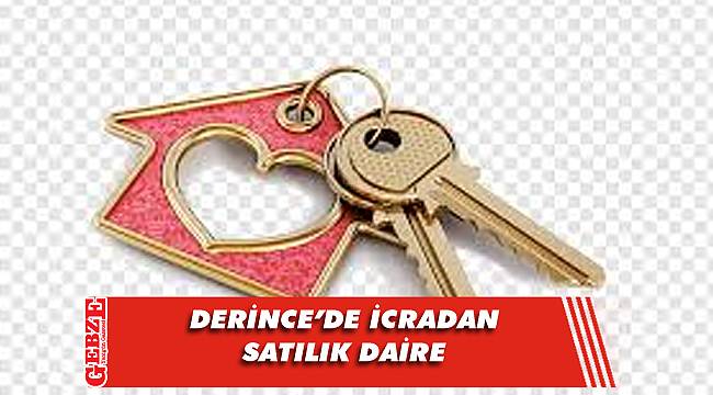 Derince'de 5+1 157 metrekare dubleks daire icradan satılık