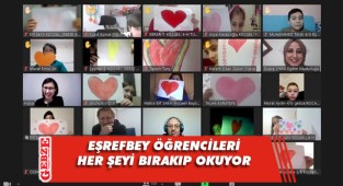 Eşrefbey öğrencileri, e-Twinning projesine devam ediyor