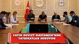 Fatih Devlet Hastanesi’nde KBRN tatbikatı