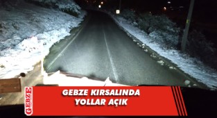 Gebze bölgesinde kapalı yol yok