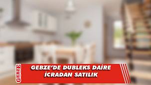 Gebze’de dubleks daire icradan satılık