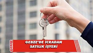 Gebze’de icradan satılık işyeri
