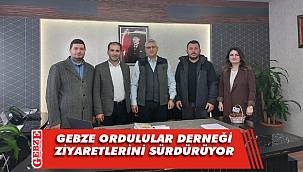 Gebze’de Ordulular, ziyaretlerine devam ediyor 