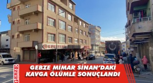 Gebze'de silahlı kavga: 1 ölü