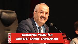 Gebze meclisi 2022’de ilk kez toplanacak