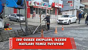 Gebze’nin altyapı hatlarında temizlik yapılıyor