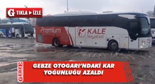 Gebze Otogarı'ndaki yoğunluk azaldı