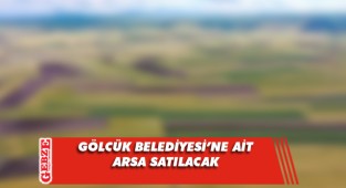 Gölcük Belediyesi'ne ait 360 metrekare arsa satılacak
