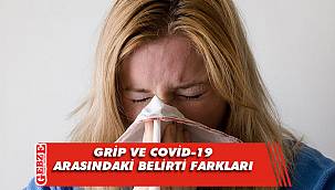 Grip ve Covid-19 arasındaki belirti farkları