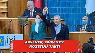 Güvenç, İYİ Parti ailesine katıldı