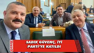 Güvenç, resmen İYİ Parti saflarında