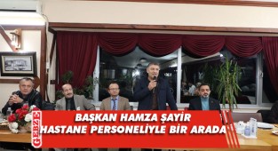 Hamza Şayir'den sağlık çalışanlarına teşekkür 