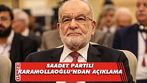 Hastaneye kaldırılan Karamollaoğlu’dan açıklama