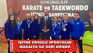 İşitme Engelliler Şampiyonası’nda rüzgâr gibi estiler