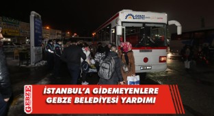 İstanbul'a giremeyen yolcular Gebze'de durdu