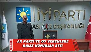 İYİ Partili Göçmez'den skandal video