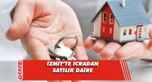 İzmit'te 2+1 90 metrekare daire icradan satılık