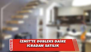 İzmit’te dubleks daire icradan satılık