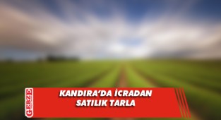Kandıra'da 572 metrekare tarla icradan satılık