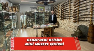 Karakaya, Gebze'deki ofisini müzeye çevirdi