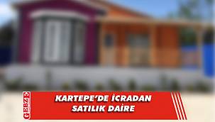 Kartepe'de 5+1 147 metrekare dubleks daire icradan satılık