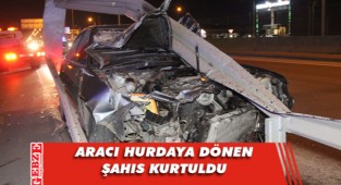 Kartepe'de feci kaza
