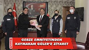 Kaymakam Güler, Adil Uğur Bilgili'yi ağırladı