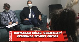 Kaymakam Güler, ziyaretlere ara vermiyor